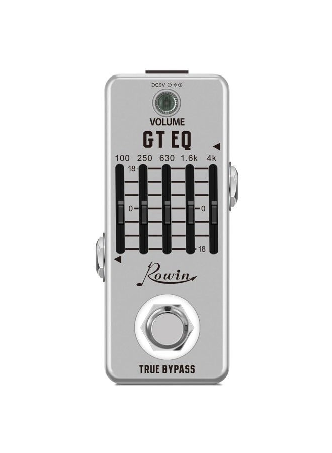 Rowin Guitar Equalize Effect Pedal EQ Add or Take Away Specific Bands Tune Parameters of Sound - Image 1