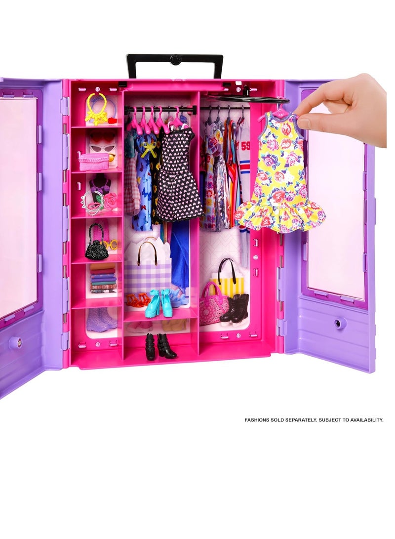 باربي إكسسوار خزانة الملابس المثالي من Fashionistas، 6 شماعات، لعمر 3 سنوات فما فوق - Image 3