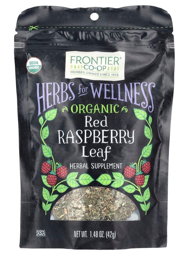 Organic Red Raspberry Leaf 1.48 oz (42 g)