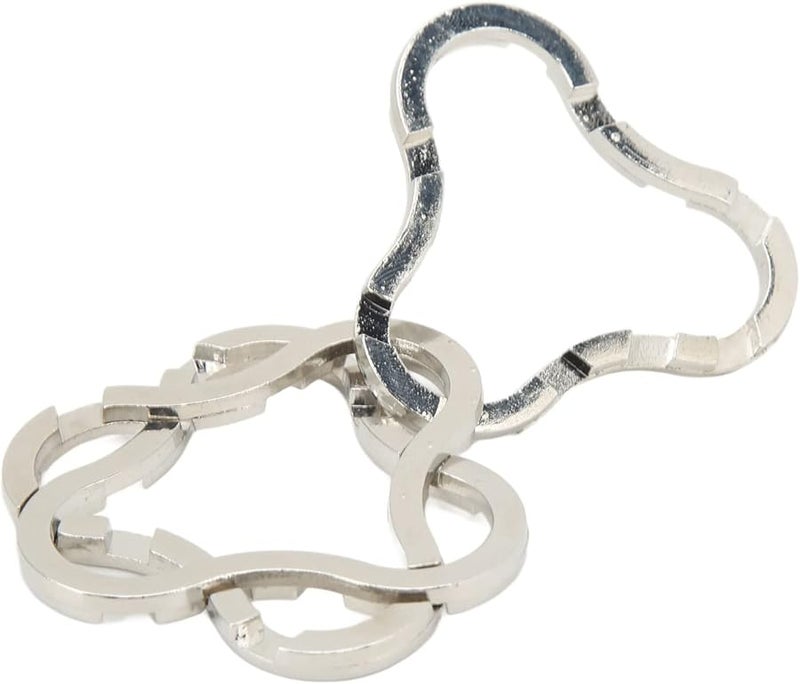 لعبة ألغاز معدنية سبائكية تحدي ذهني هدية تعليمية للأطفال والكبار للمنزل والمكتب - Image 4