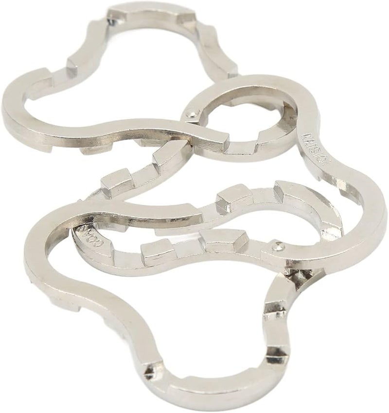 لعبة ألغاز معدنية سبائكية تحدي ذهني هدية تعليمية للأطفال والكبار للمنزل والمكتب - Image 2