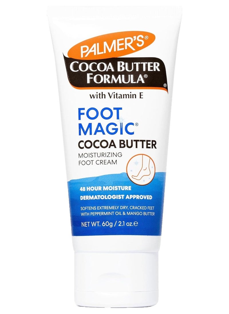 PALMER'S Cocoa Butter Formula Foot Magic Moisturizing Cream with Vitamin E Dry Skin 60 gm  - Image 1