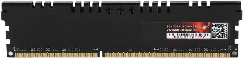 Hilitand 8GB RAM DDR3 Memory, 1600MHz Frequency, Plug and Play, Wide Compatibility, DDR3 8GB with 1600MHz Frequency for Desktop Computer - Image 1