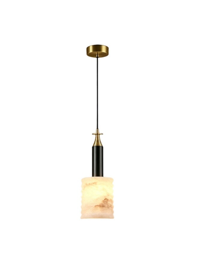 Modern luxury Premium Copper and Marble Pendant Light- three-color dimmable, adjustable cord, easy installation, suitable for dining rooms, bedrooms, and living rooms - a top choice for home décor. - Image 2