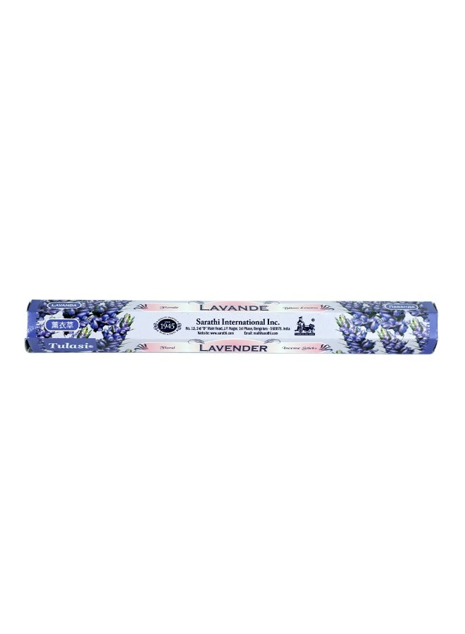 Tulasi Lavender Agarbatti Incense 20 Sticks - Image 4