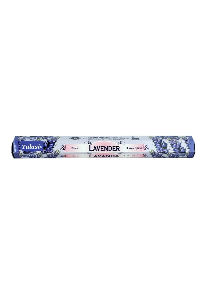 Tulasi Lavender Agarbatti Incense 20 Sticks - Image 1