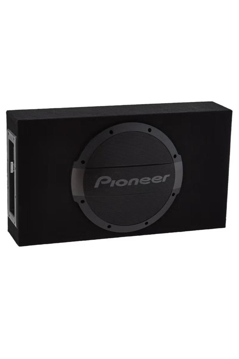 Pioneer TS-WX1010LA 10” Shallow Mount Subwoofer with Built-in Amp - Image 1