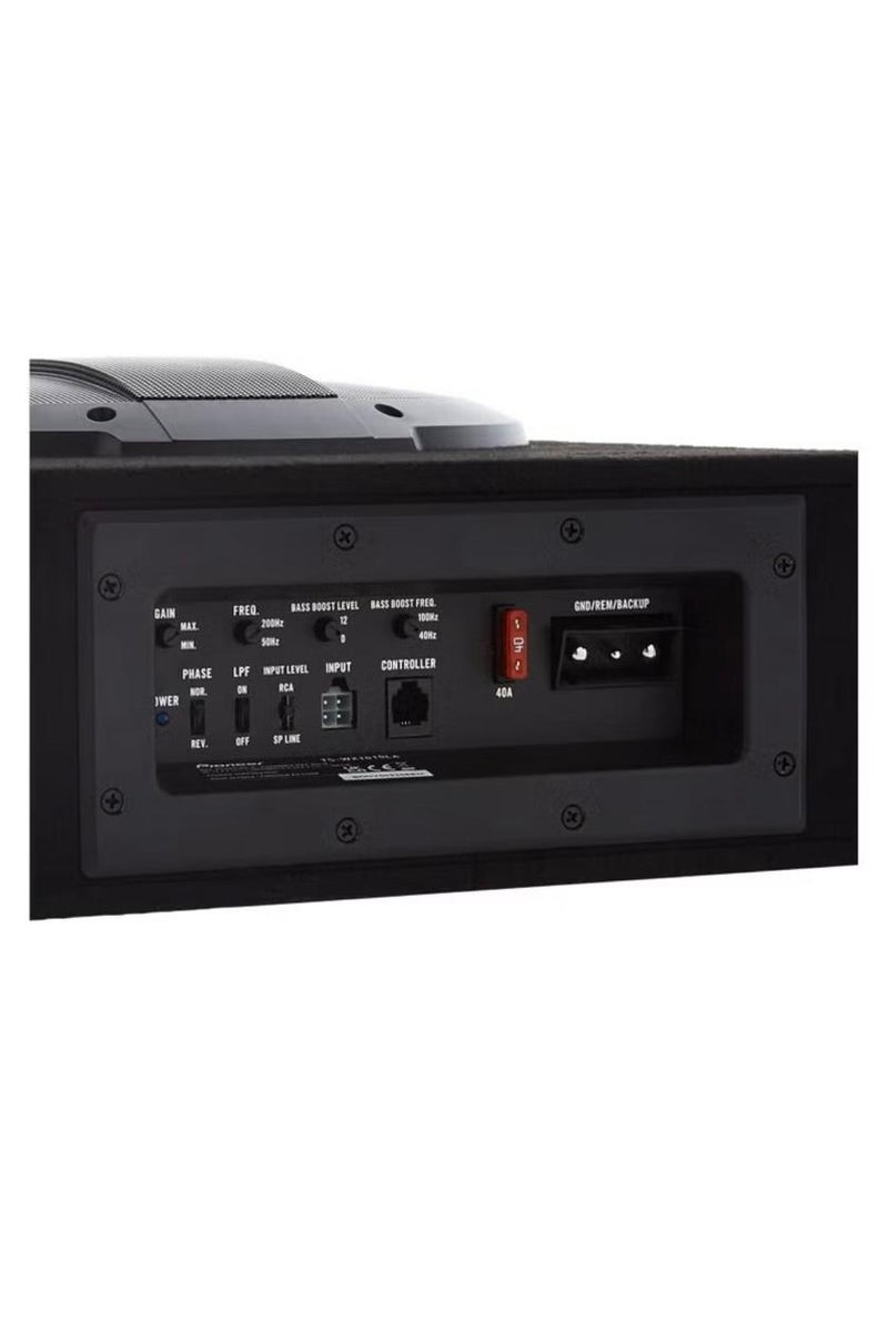 Pioneer TS-WX1010LA 10” Shallow Mount Subwoofer with Built-in Amp - Image 4