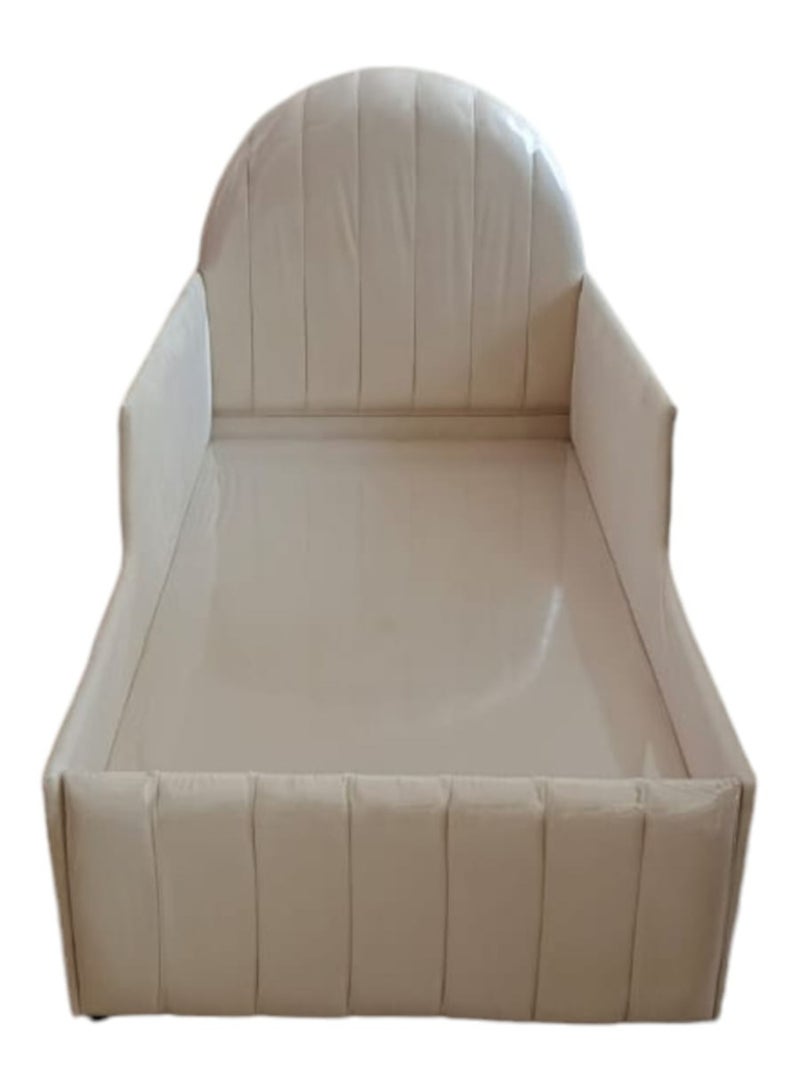 أذر مانيوفاكتشرر سرير أطفال بشكل سيارة 60*120 سم قماش شنواه ناعم - Image 1