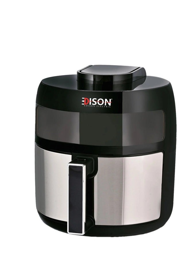 Edison Digital Air Fryer, 5 Liter, 1500 Watt - Black - Image 1