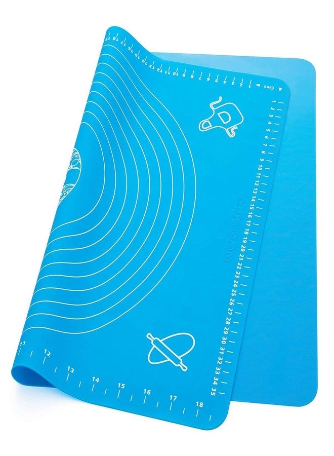 SIVI SIDDHI VINAYAK Creation Rolling Mat Baking Mat Sheet Chapati Mat Atta Kneading Mat, Stretchable for Kitchen Roti Chapati Cake, Color May Vary - Image 3