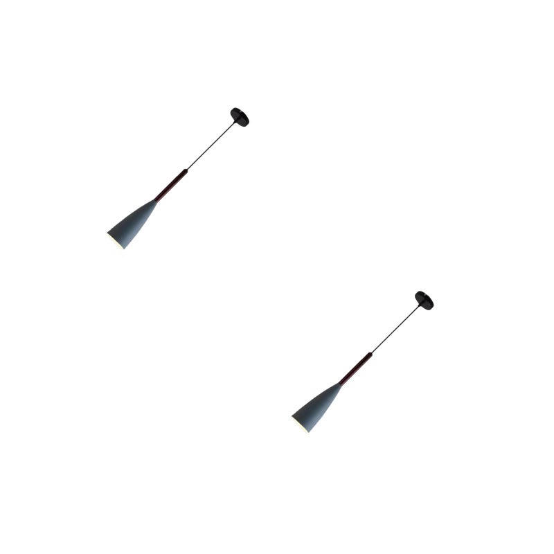 2pcs Decoration light Fasionable Iron light Lighting (E27, Without Light Source, Grey) - Image 1
