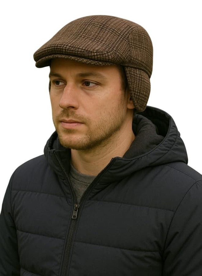 VINSON Men’s Golf Cap | Adjustable Sports Cap with UV Protection | Breathable Lightweight Baseball Hat for Outdoor & Casual Wear (Brown) - Image 1