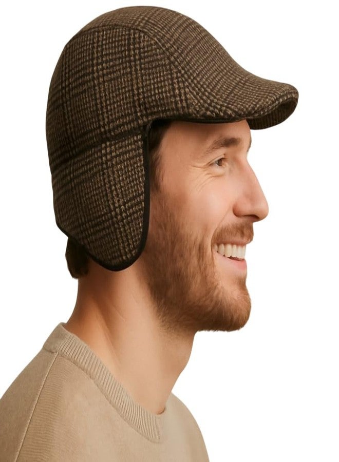 VINSON Men’s Golf Cap | Adjustable Sports Cap with UV Protection | Breathable Lightweight Baseball Hat for Outdoor & Casual Wear (Brown) - Image 3