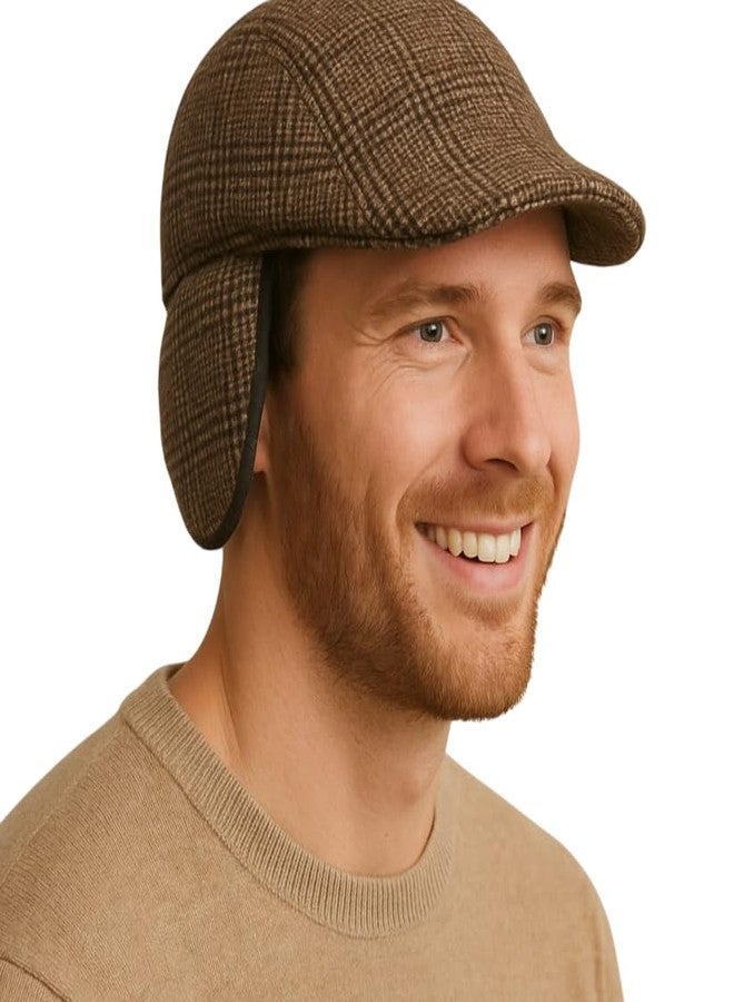 VINSON Men’s Golf Cap | Adjustable Sports Cap with UV Protection | Breathable Lightweight Baseball Hat for Outdoor & Casual Wear (Brown) - Image 2