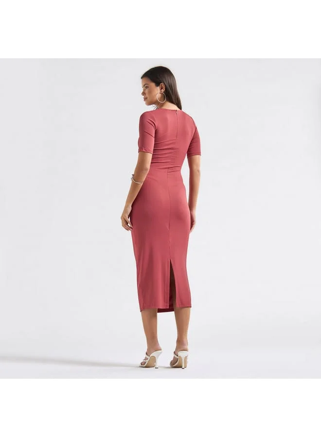 Splash FAV Ruched Knit Dress