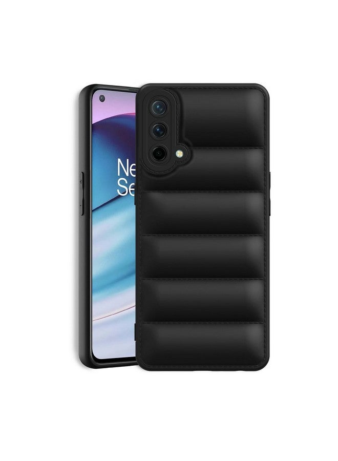 Plus غطاء كاميرا بوفير بلس لحماية الكاميرا غطاء خلفي ناعم لهاتف OnePlus Nord CE 5G - أسود - Image 1
