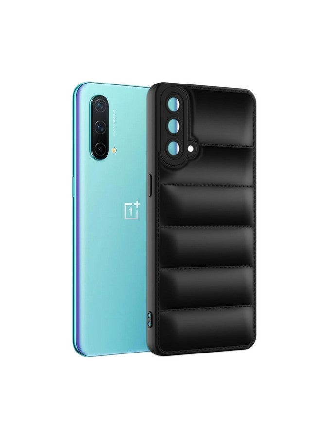 Plus غطاء كاميرا بوفير بلس لحماية الكاميرا غطاء خلفي ناعم لهاتف OnePlus Nord CE 5G - أسود - Image 3