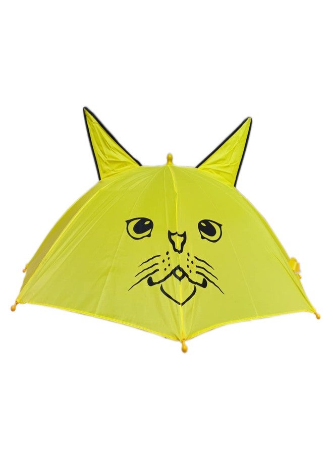 Dark Moon Kids Umbrella for Girls & Boys, 7-8 Years, Hat & Ear Protection Combo (Pack of 2) - Image 3