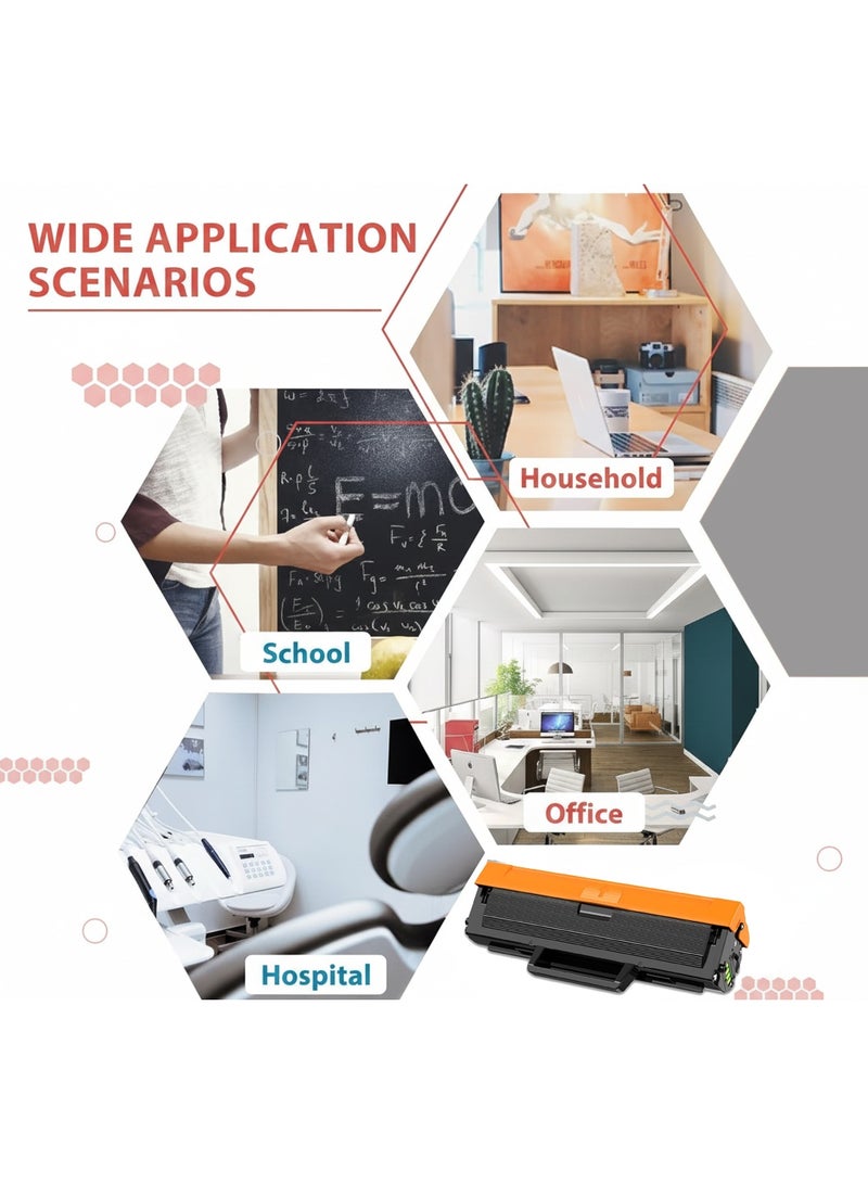 A PLUS APlus Compatible 107A W1107A Black Toner Cartridge for HP Laser 107a, 107w, MFP 135a, 135w, 135nw, 137fnw - Image 5