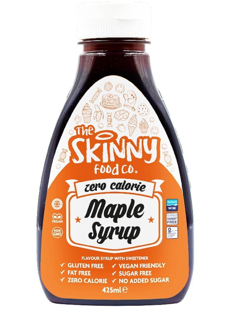 The Skinny Food Co. Skinny Syrup Maple  Zero Calorie Sugar Free 425ml  - Image 1