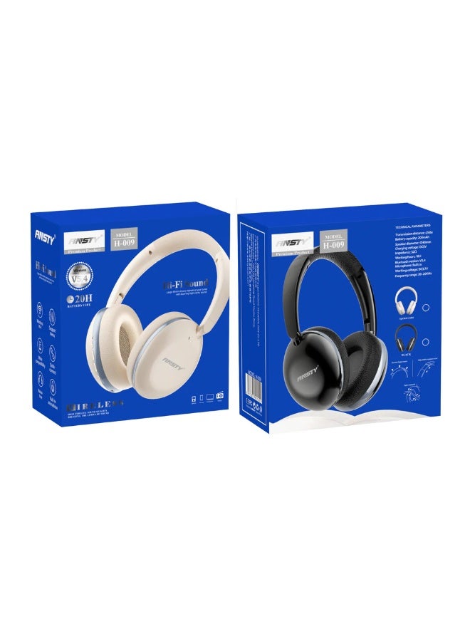 ANSTY H-009 Elite Bluetooth Headset - Ultra-Clear HD Audio, Super Long Battery Life, and Premium Metallic Design for Professionals - Image 4