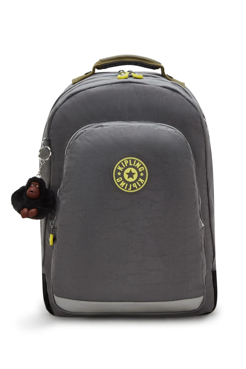 kipling Class Room Back To Grey Large Backpack (With Laptop Compartment) I4053-1Dx
