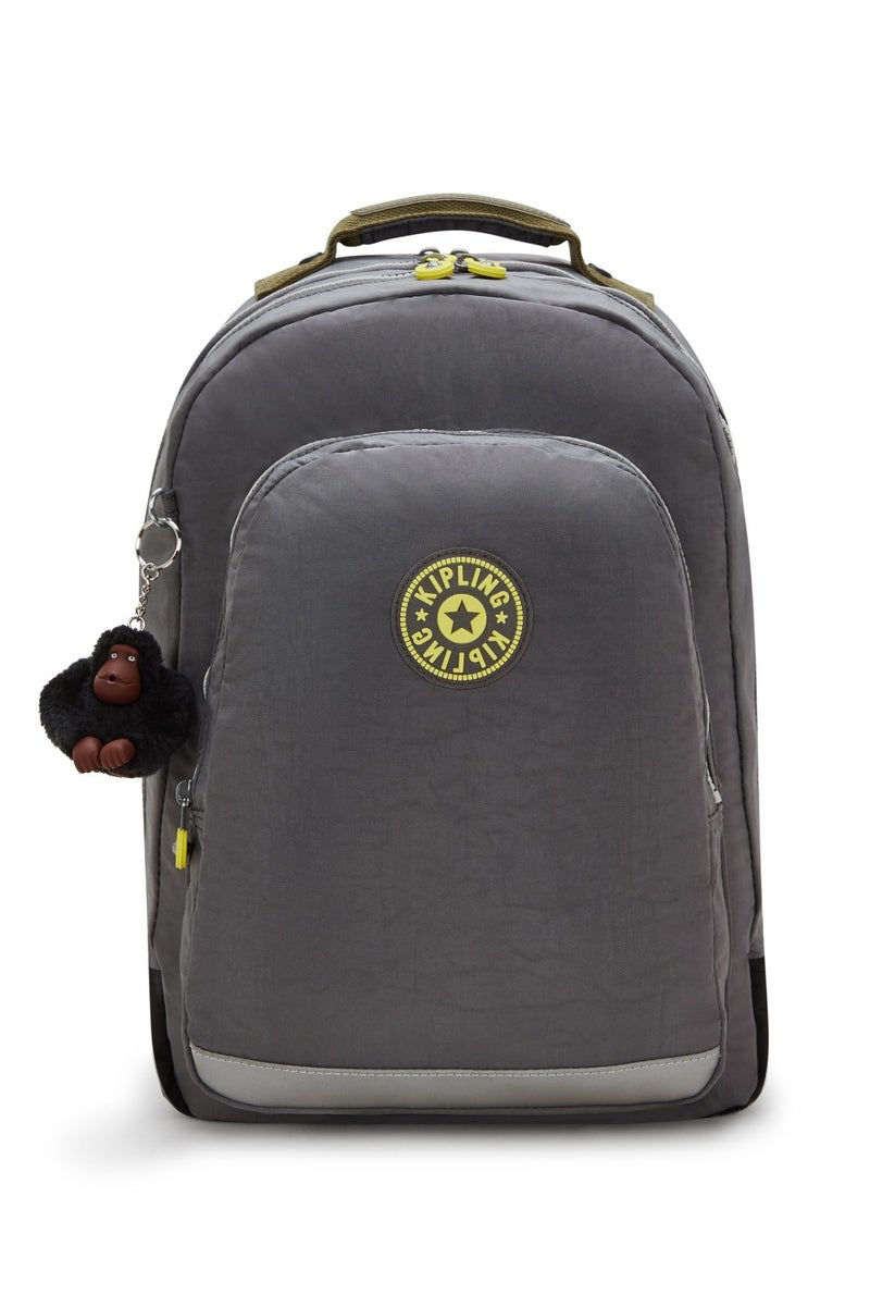 kipling class room back to grey large backpack (with laptop compartment) i4053-1dx - Image 1
