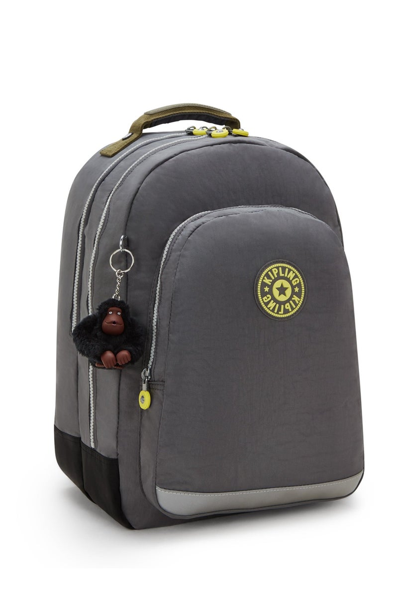 kipling class room back to grey large backpack (with laptop compartment) i4053-1dx - Image 4