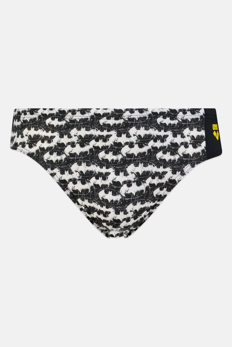 arena شورت سباحة للرجال بطباعة جرافيك، متعدد الألوان - Image 1