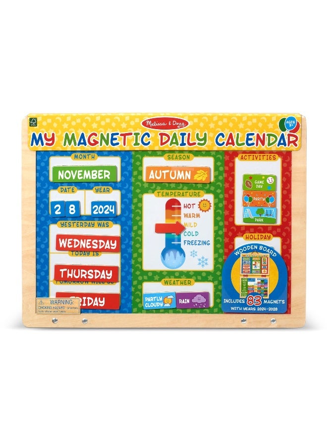 Melissa & Doug Melissa & Doug My First Daily Magnetic Calendar  - Image 2