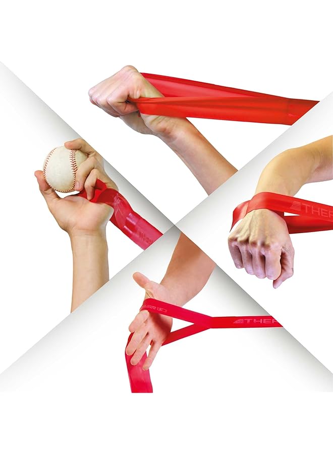 TheraBand CLX 9 Pre Cut Consecutive Loop Strips Super Heavy Resistance Silver - Image 3