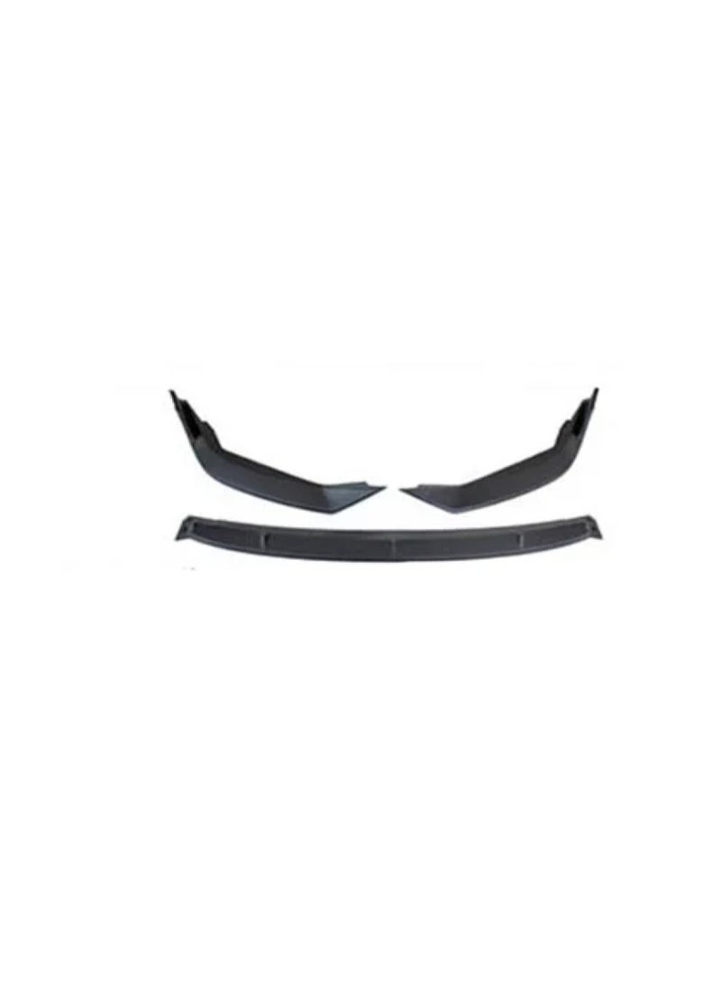 Toyota Corolla Front Bumper Lip Spoiler 2019-2025 ABS Plastic High Quality Raw Black - Image 2