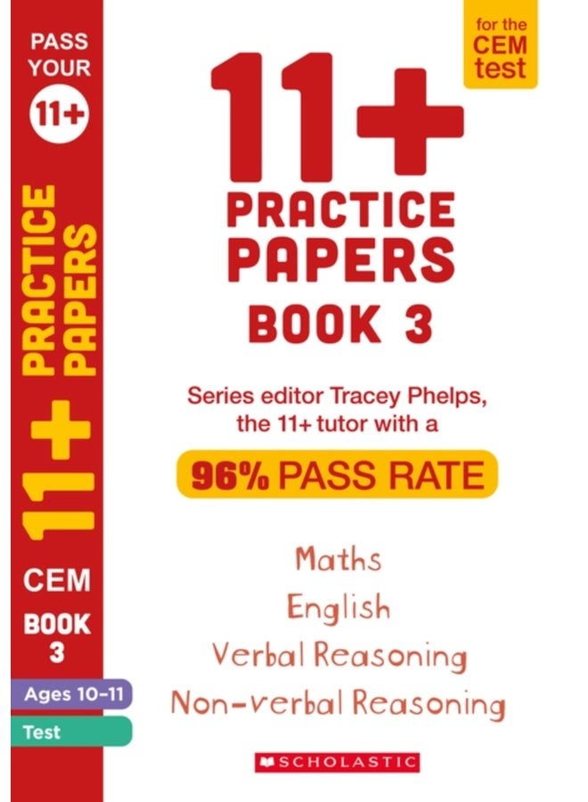11 Practice Papers for the CEM Test Ages 10 11 Book 3 - Paperback
