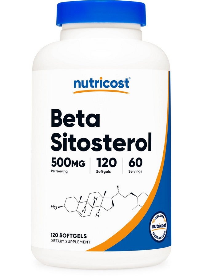 نيوتريكوست بيتا سيتوستيرول 120 كبسولة هلامية، 500 مجم - مكمل غذائي خالٍ من الجلوتين وغير معدّل وراثيًا، 60 وجبة - Image 1