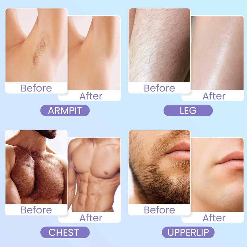 Subay Roll on Wax Warmer Double Cartridges Warmers 110v for Women Men Body Waxing Coarse Hair Removal with Heater Base for Hair, Leg, Face, Armpit, Bikini, Eyebrow, Brazilian - Image 5