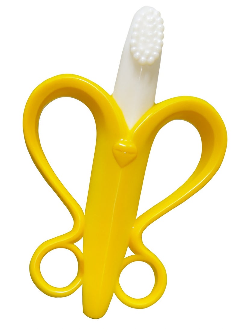Banana Teether - Safe & Soothing for Babies 3+ Months 