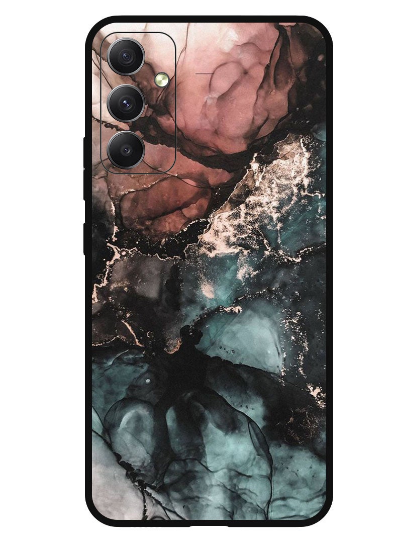 Theodor Protective Case Anti Scratch Shock Proof Bumper Cover For Samsung Galaxy A05s Colourful Marble - Image 1