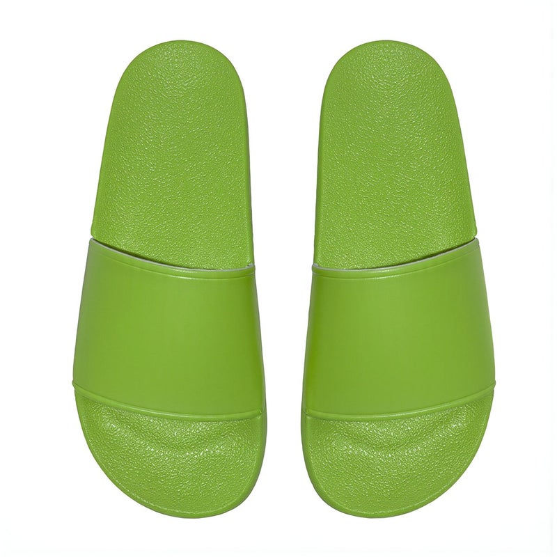 Custom Slippers Multiscenario Use Shower Pool Hotel Travel Black 180mm Quick Dry Slides - Image 1