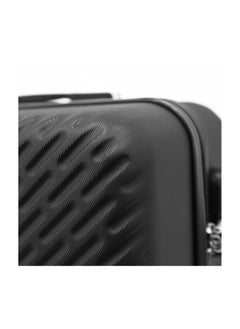 CAPITAL CAPITAL Hardside Luggage Trolley Bag 3 Pieces set,Black (S-20,M-24,L-28 Inch)  - Image 4