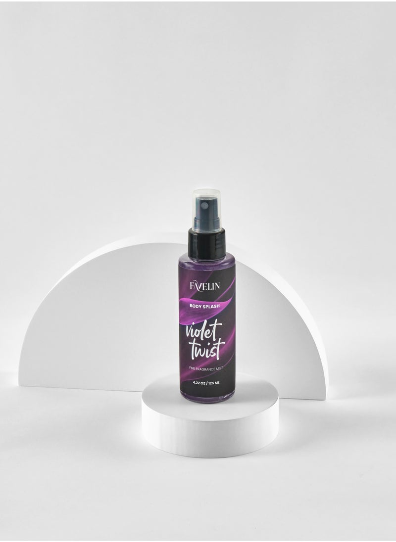 favelin - Favelin Violet Twist Body Splash 125 ml - Image 1
