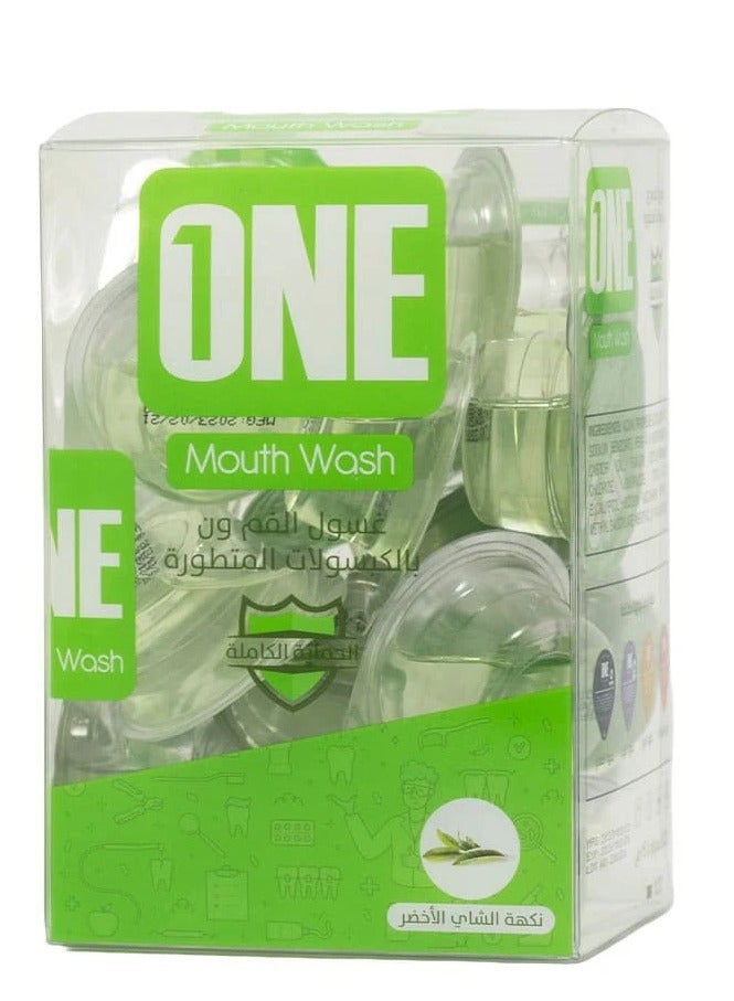 وان غسول الفم بالكبسولات المتطورة بنكهة الشاي الأخضر - Image 1