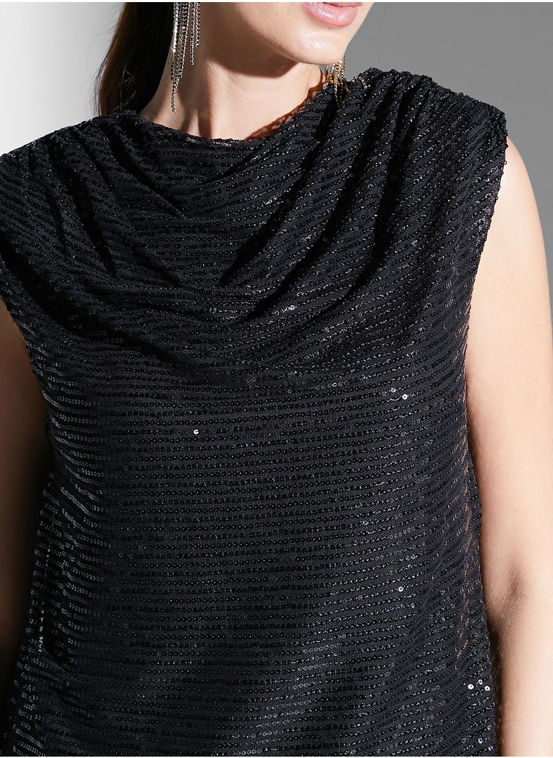 Ella Limited Edition - Shimmer Sleeveless Top - Image 1