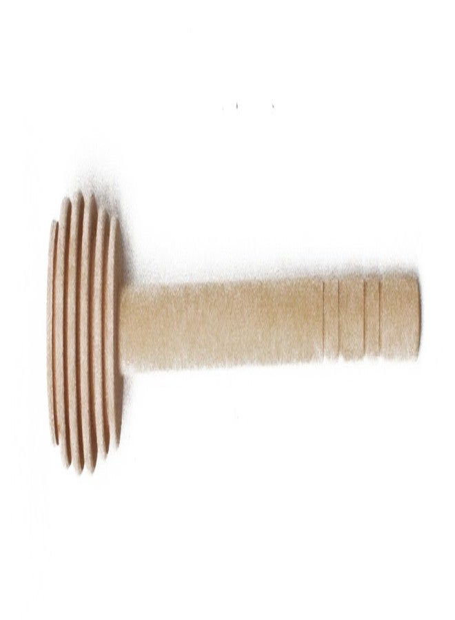 Justhandmade Wooden Honey Dipper Stick | Honey Stick | Honey Drizzler (Pack of 4) - Image 2