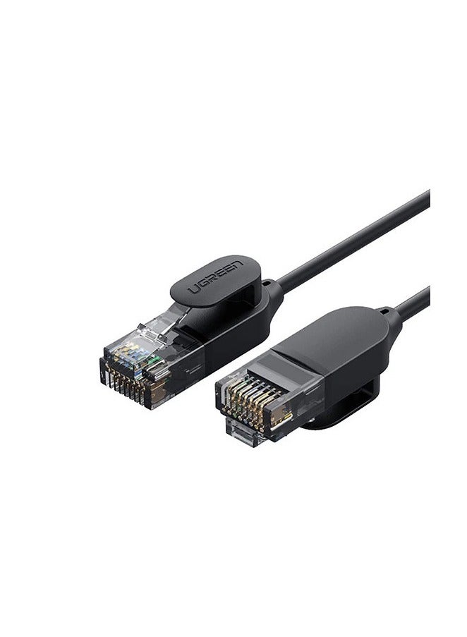 يو جرين UGREEN CAT 6A Pure Copper Ethernet Cable OD2.8 1.5m (Black) - Image 1
