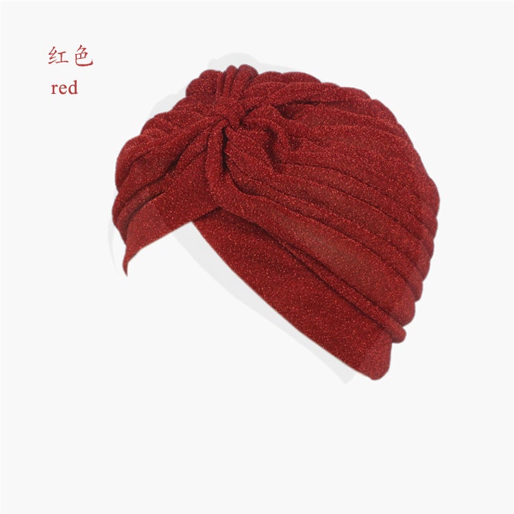 India Watermelon Headscarf Elastic Cap Headscarf Pullover Hat Ladies Baotou Hat New - Image 3