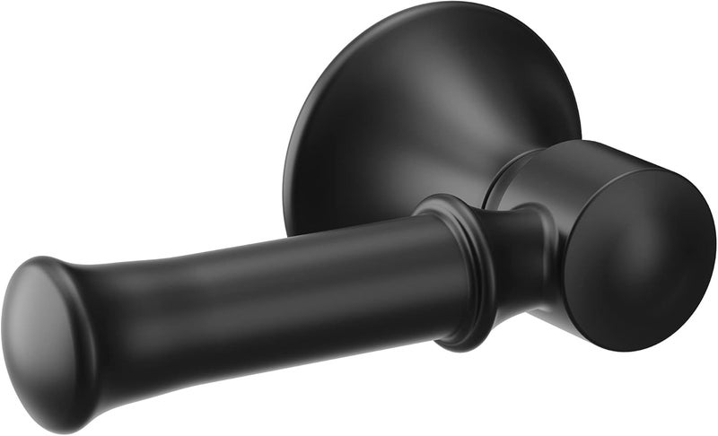 MOEN Dartmoor Matte Black 3" Metal Decorative Replacement Toilet Tank Flush Lever, YB2101BL - Image 1