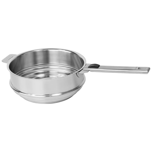 Cristel Strate Universal Steamer, 9.5", Silver - Image 3