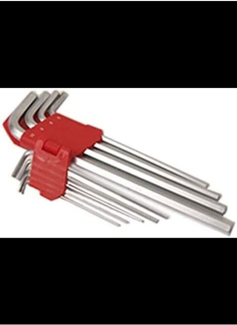 9pc Hex Allen Key Wrench Set