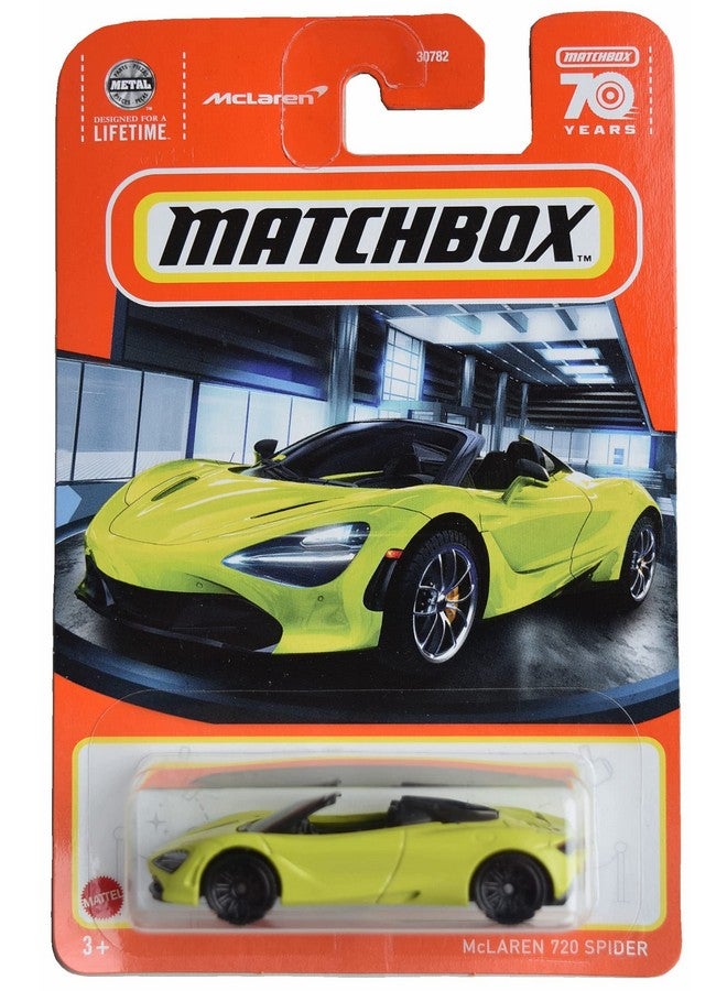 Matchbox McLaren 720 Spider, 70 Years